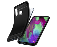 Spigen Rugged Armor do Samsung Galaxy A40 Black - 495695 - zdjęcie 7